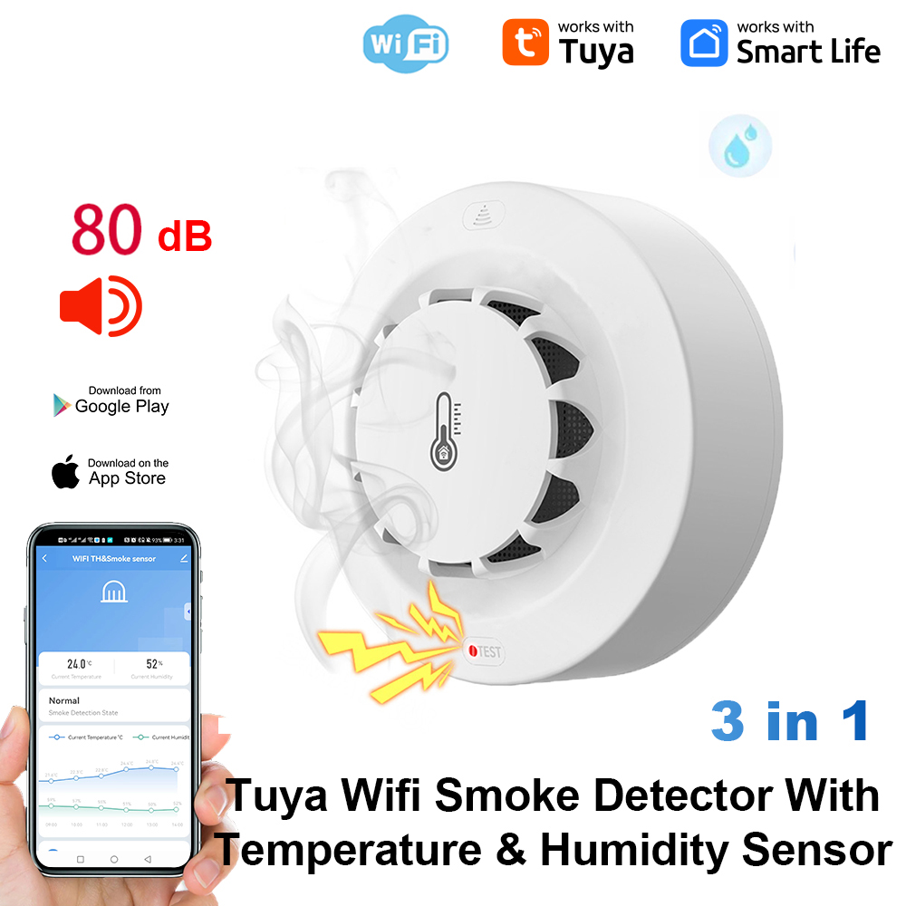 Home Security Wireless - Sensor de Temperatura e Umidade WiFi