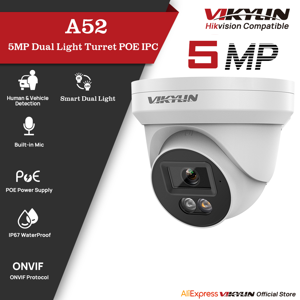 Home Security Service - Câmera de Segurança IP VIKYLIN 5MP