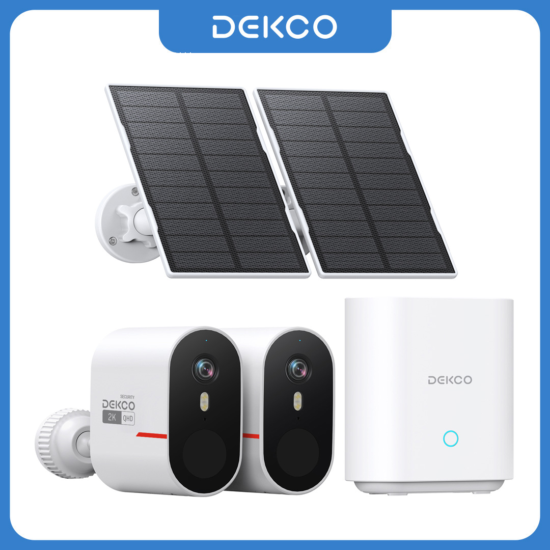 Home Security Packages - Sistema de Câmera Solar WiFi Dekco
