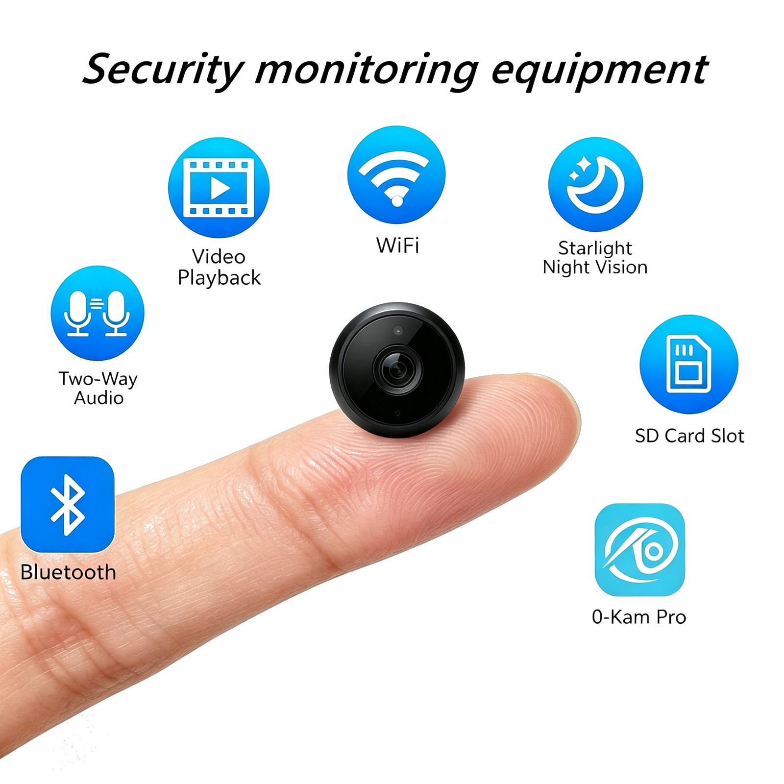 Home Security Indoor Cameras - Kit Completo de Vigilância Residencial Interna