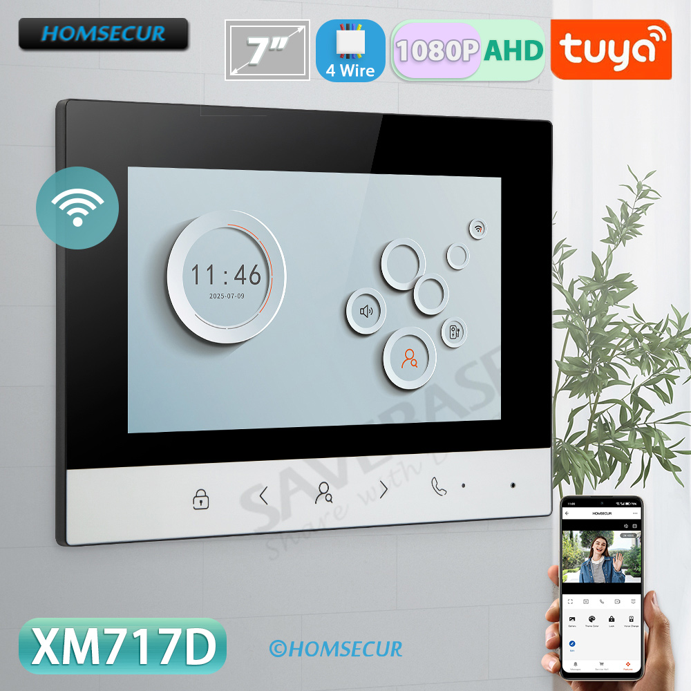 Home Security And Monitoring - Monitor Interno Inteligente Tuya WIFI com