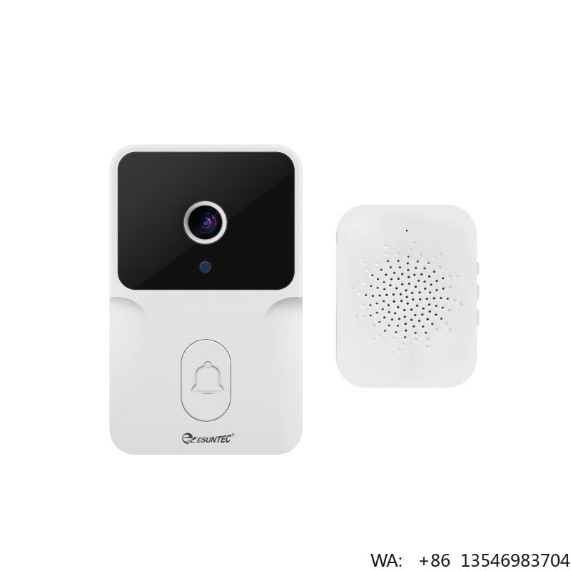 Home Security Ring Camera - Intercomunicador de Segurança para Casa Inteligente