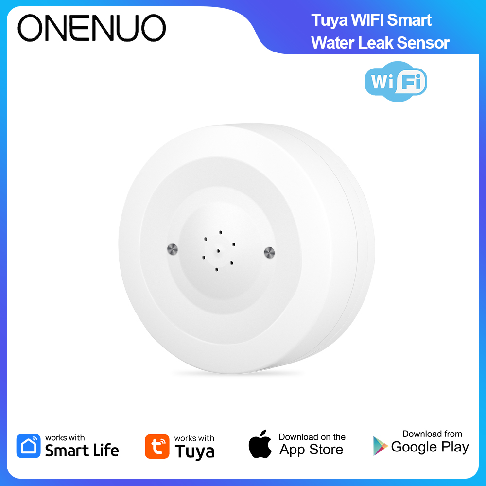 Home Security And Monitoring - Sensor de Vazamento de Água WiFi