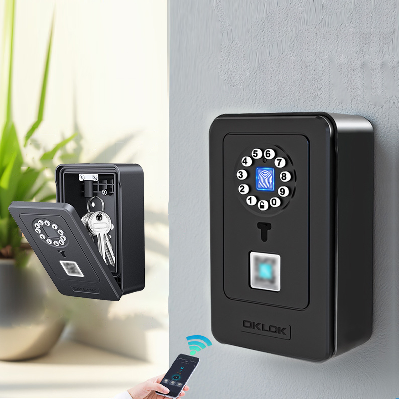 Home Security Usa - Cofre Inteligente com Design de Cadeado