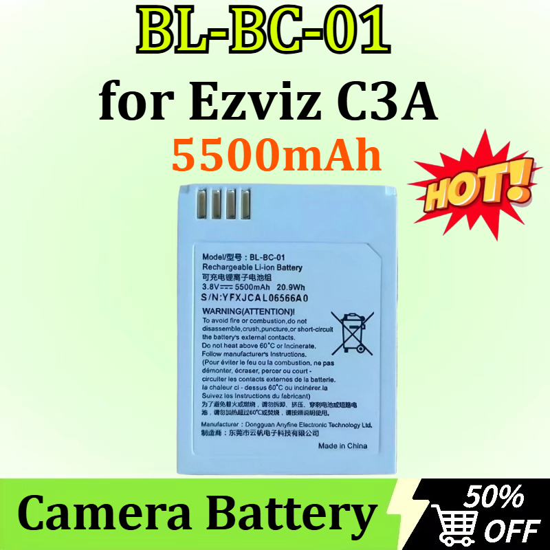 Home Security Battery Replacement - Nova bateria de câmera sem fio
