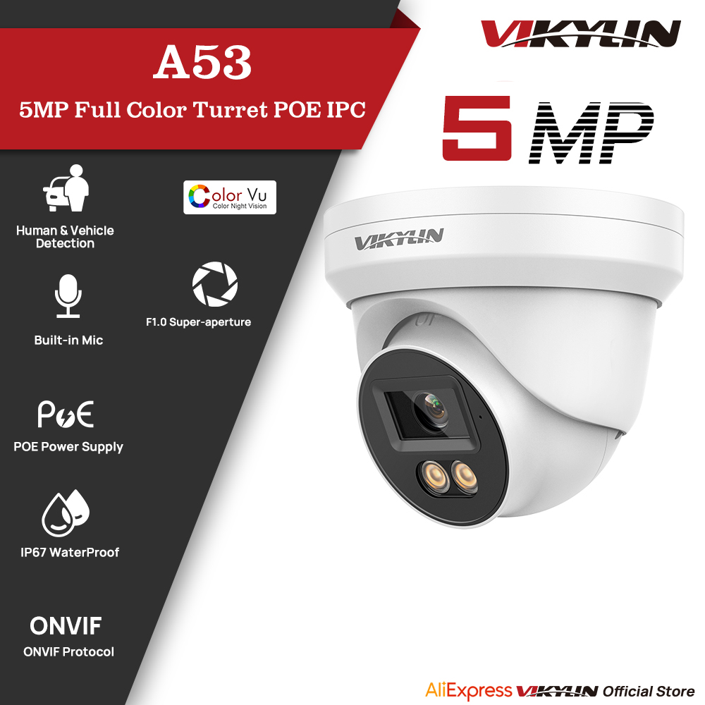Home Security Service - Câmera de Segurança IP VIKYLIN 5MP