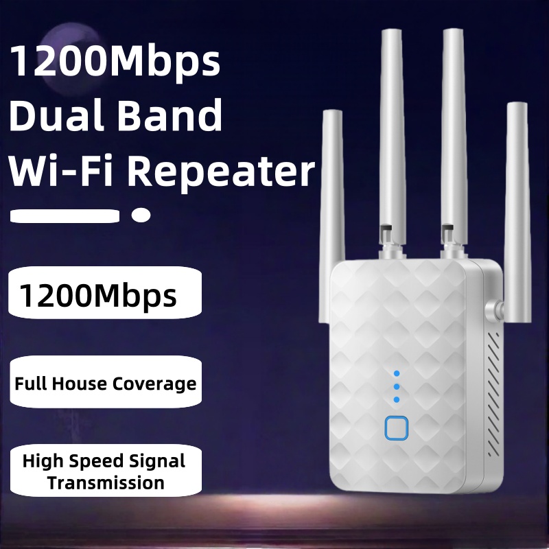 Repetidor wi-fi de banda dupla - Home Security Wireless avaliação e preço
