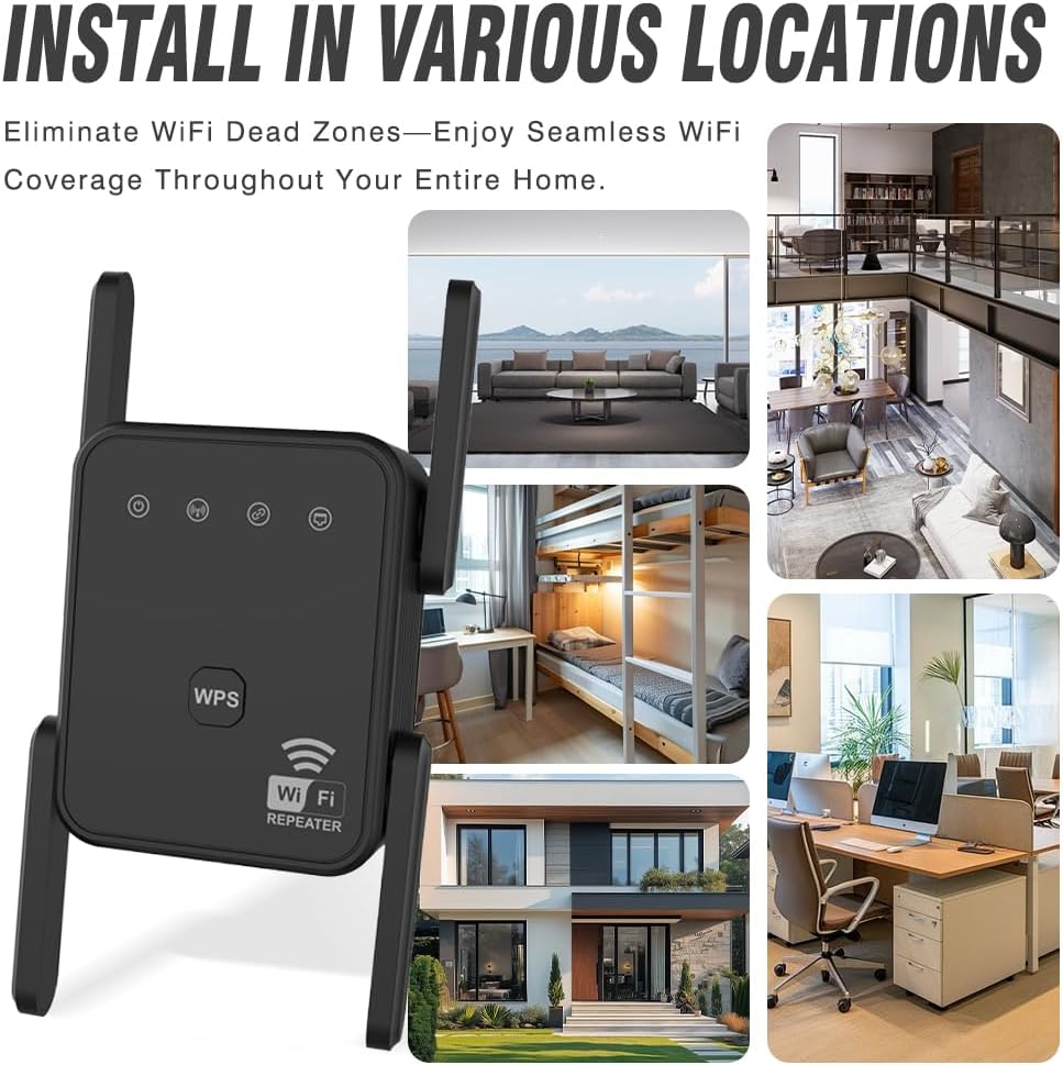 Novo Repetidor WiFi 2026 300Mb - Home Security Service avaliação e preço