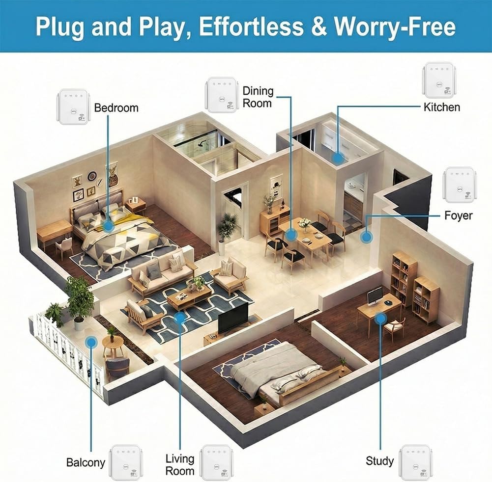 Novo Repetidor WiFi 2026 300Mb - Home Security Service avaliação e preço