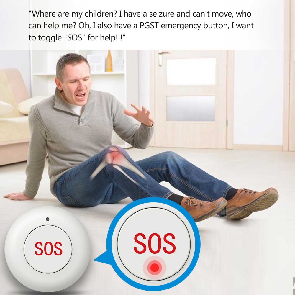 Botão SOS sem fio para casa in - Home Security Business avaliação e preço