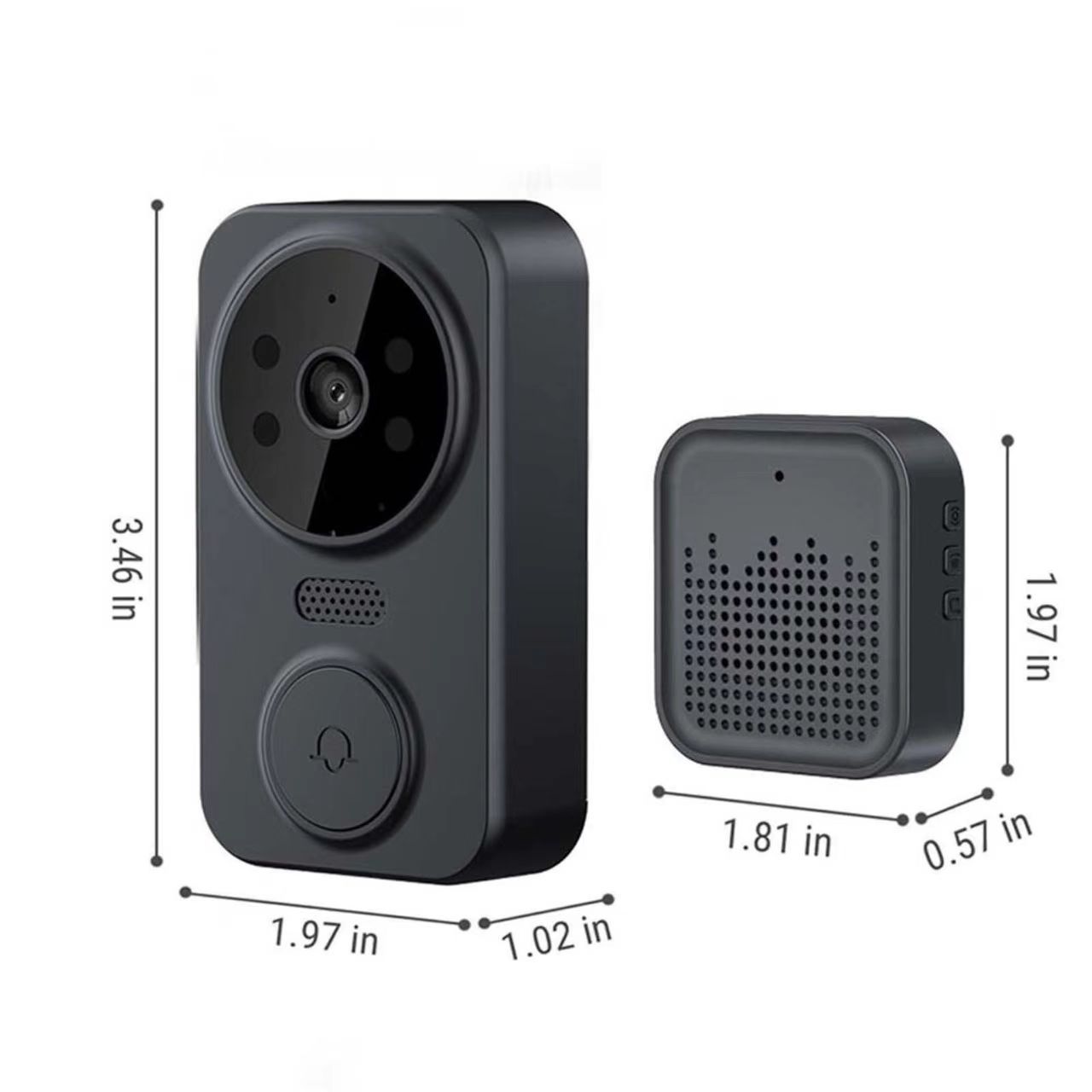 Campainha Inteligente Tuya WIF - Home Security Indoor Cameras avaliação e preço