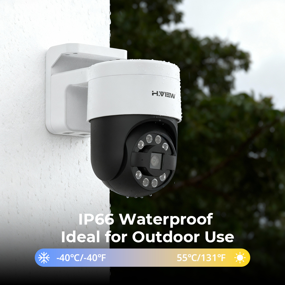 H. view Kit 8 câmeras Seguranç - Ip Camera Outdoor 4K avaliação e preço