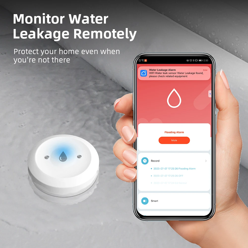 Sensor Inteligente de Vazament - Home Security And Monitoring avaliação e preço