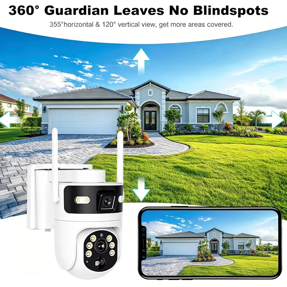 Câmera Solar IP PTZ de 8MP 4K  - Ip Camera Outdoor 4K avaliação e preço