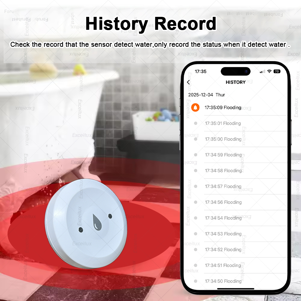Zigbee detector de água sensor - Home Security And Monitoring avaliação e preço