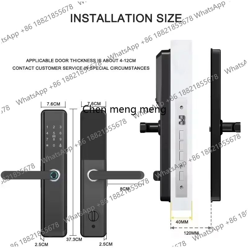 Fechadura Inteligente com Impr - Home Security Battery Replacement avaliação e preço