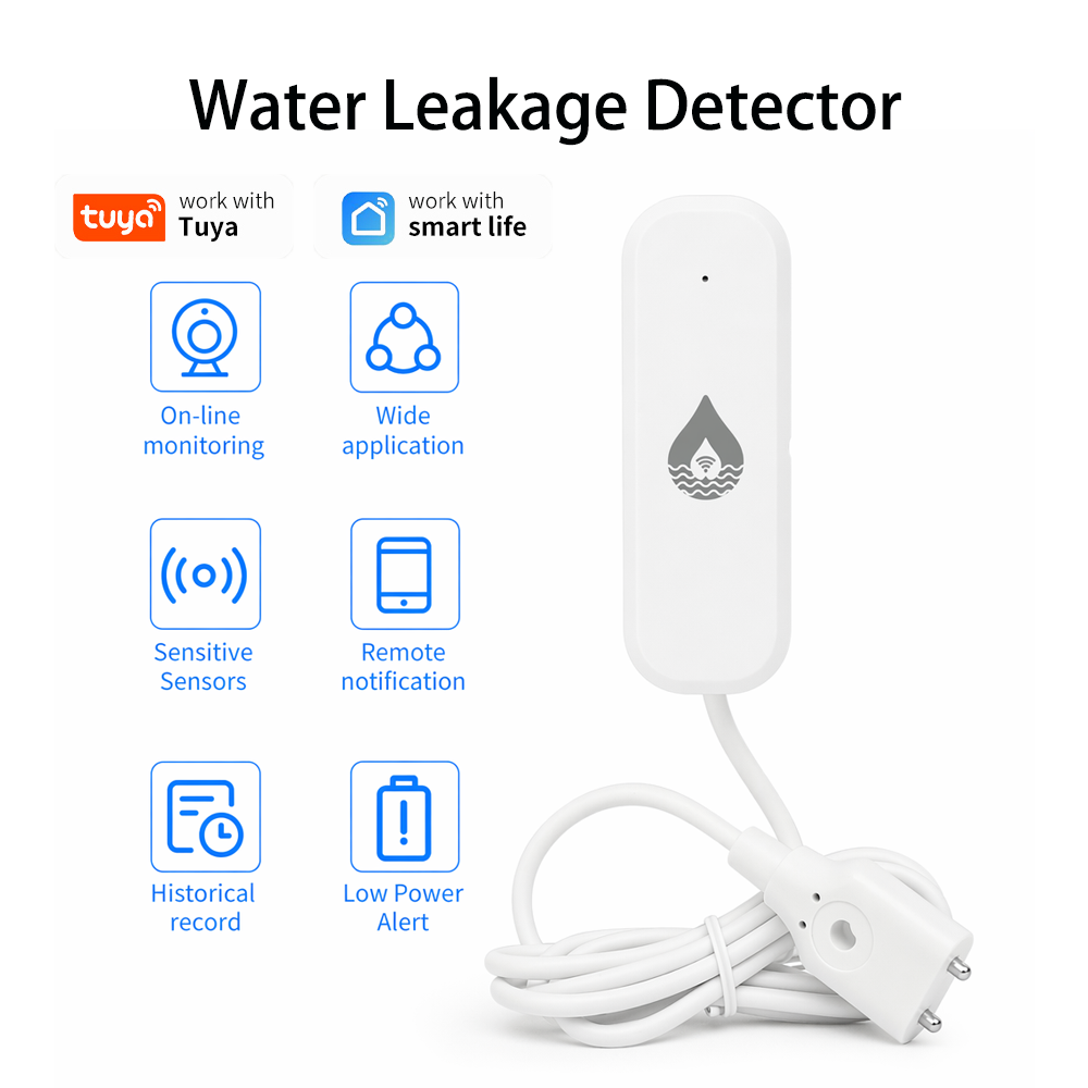 Sensor de Alarme de Vazamento  - Home Security And Monitoring avaliação e preço