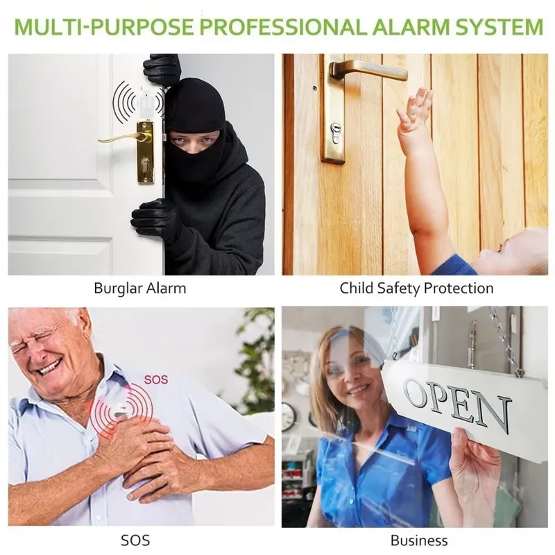 Kit de Alarme Contra Roubo par - Home Security Usa avaliação e preço