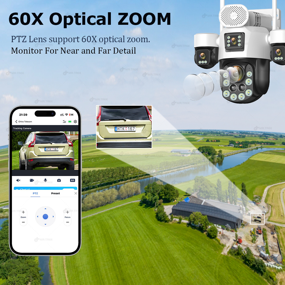 Aov quatro lentes câmera de vi - Home Security Packages avaliação e preço