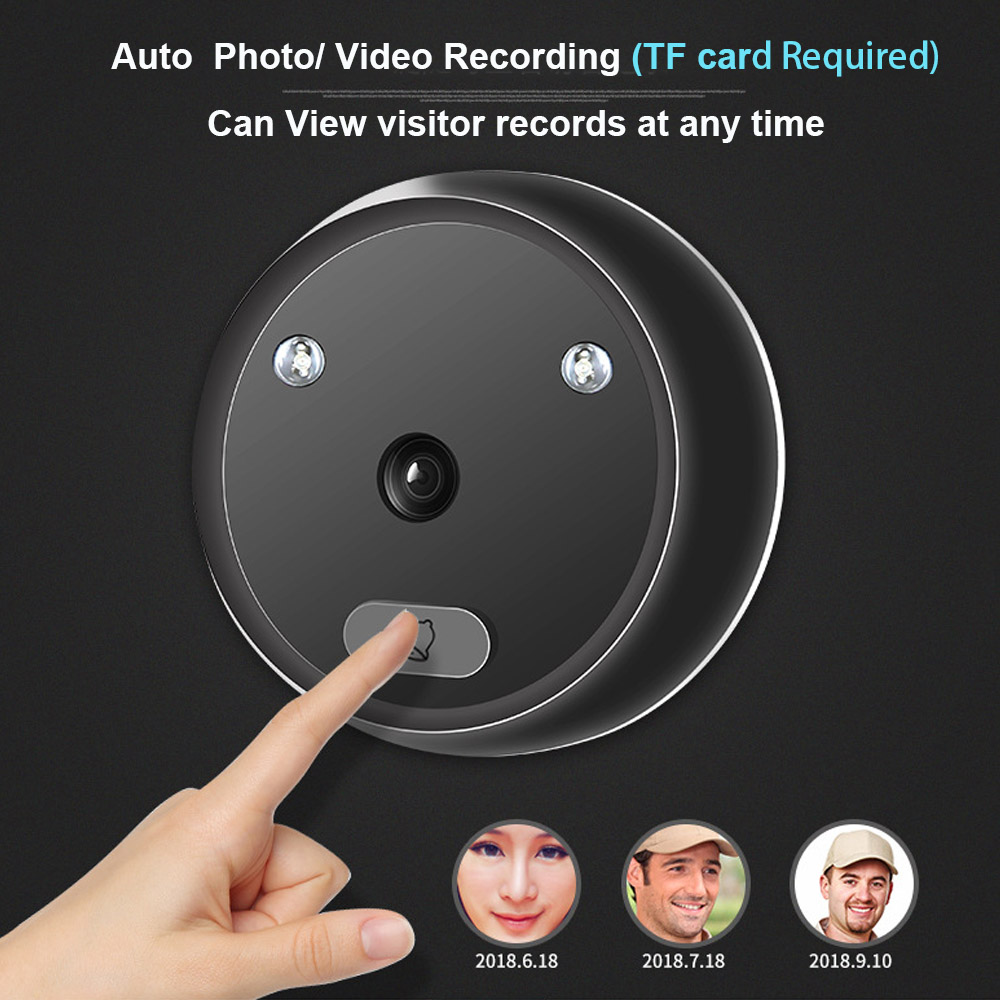 Vídeo olho mágico campainha câ - Home Security Ring Camera avaliação e preço