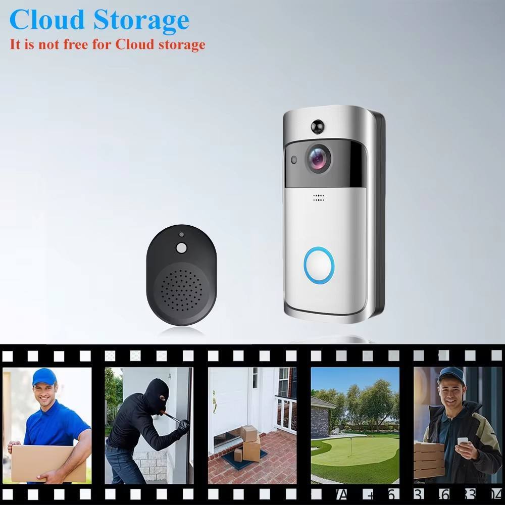 Campainha Inteligente XZJ com  - Home Security Ring Camera avaliação e preço
