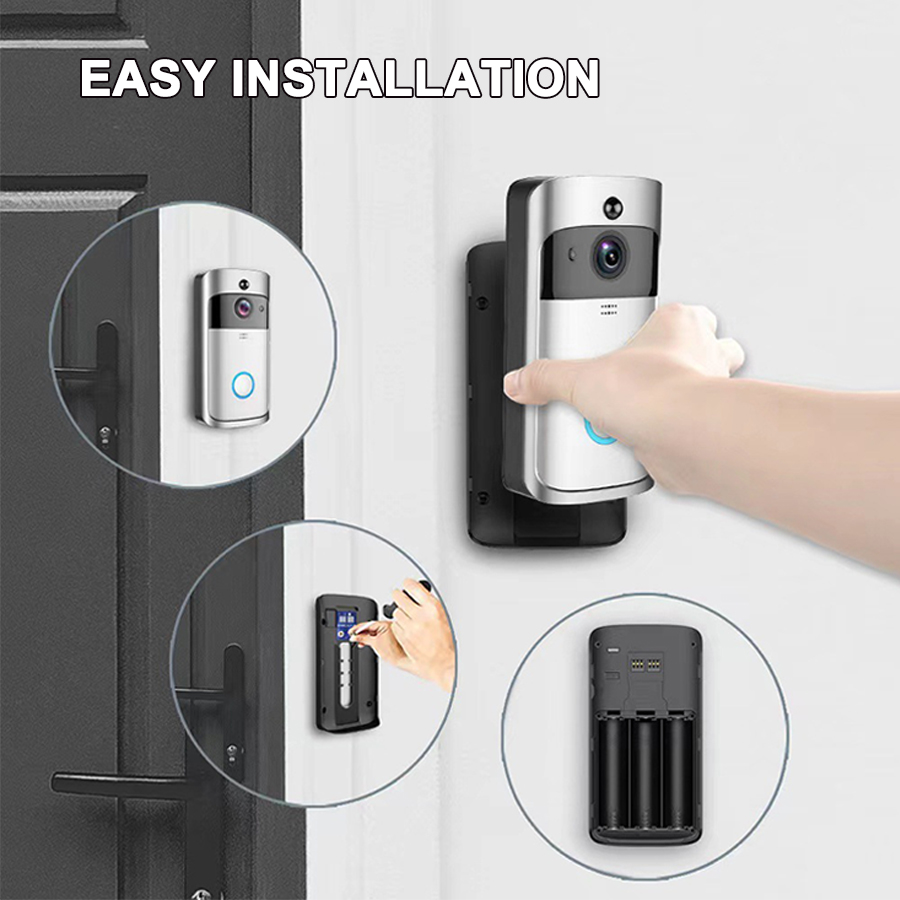 Campainha de Vídeo Inteligente - Home Security Ring Camera avaliação e preço