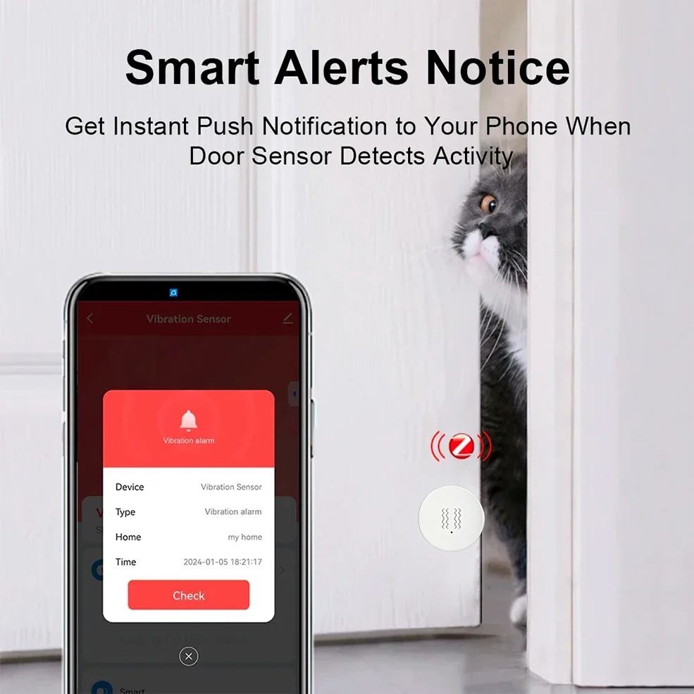 Sensor de Vibração e Inclinaçã - Home Security And Monitoring avaliação e preço