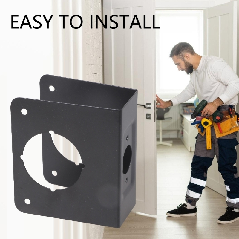 Placa forte do fechamento aço  - Home Security Service avaliação e preço