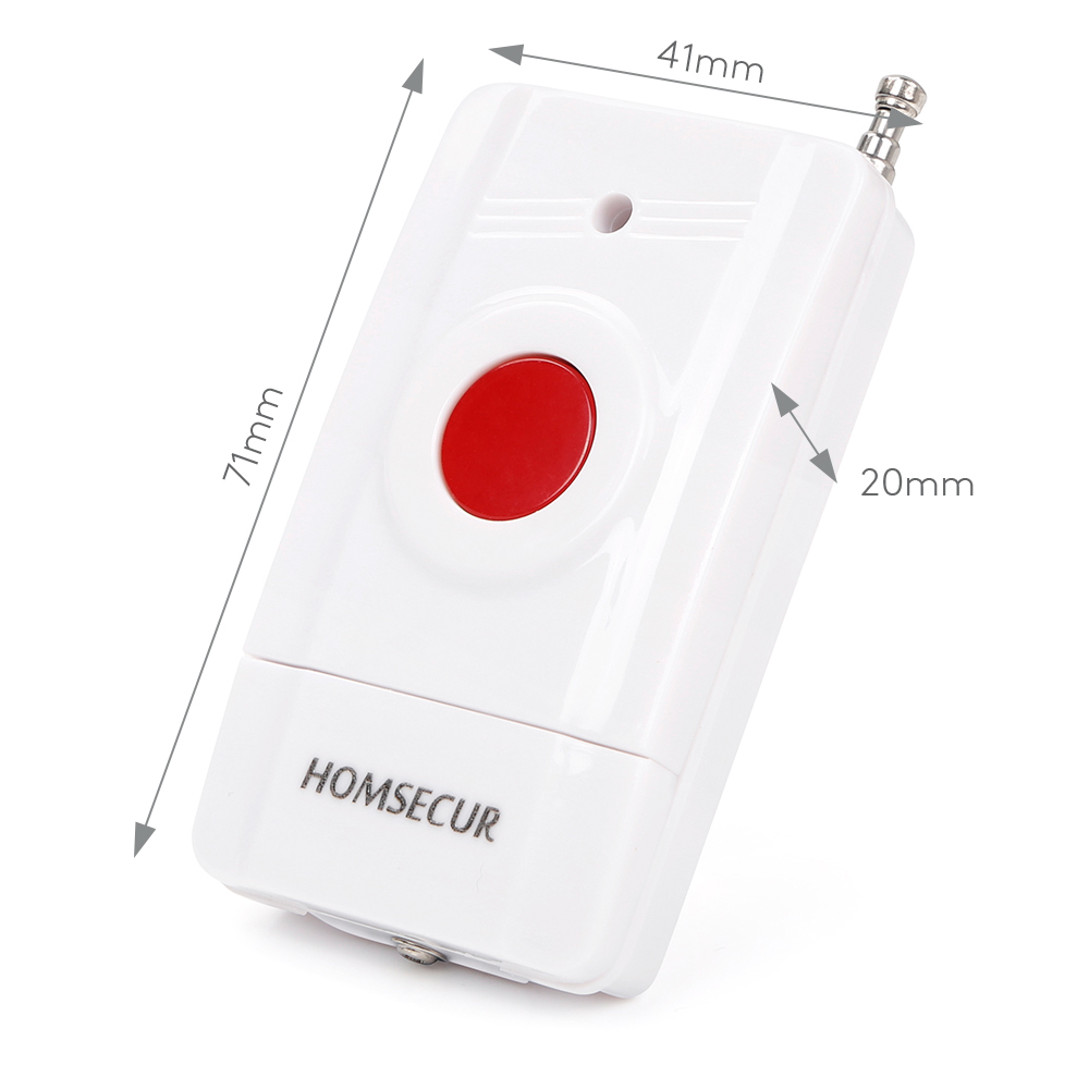 Botão de Pânico Sem Fio A5 433 - Home Security And Monitoring avaliação e preço