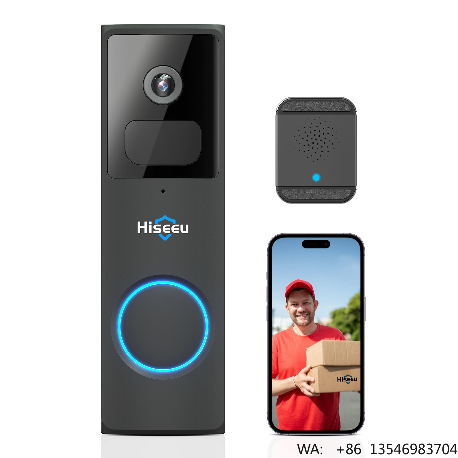 Câmera de Segurança Hiseeu 108 - Home Security Ring Camera avaliação e preço
