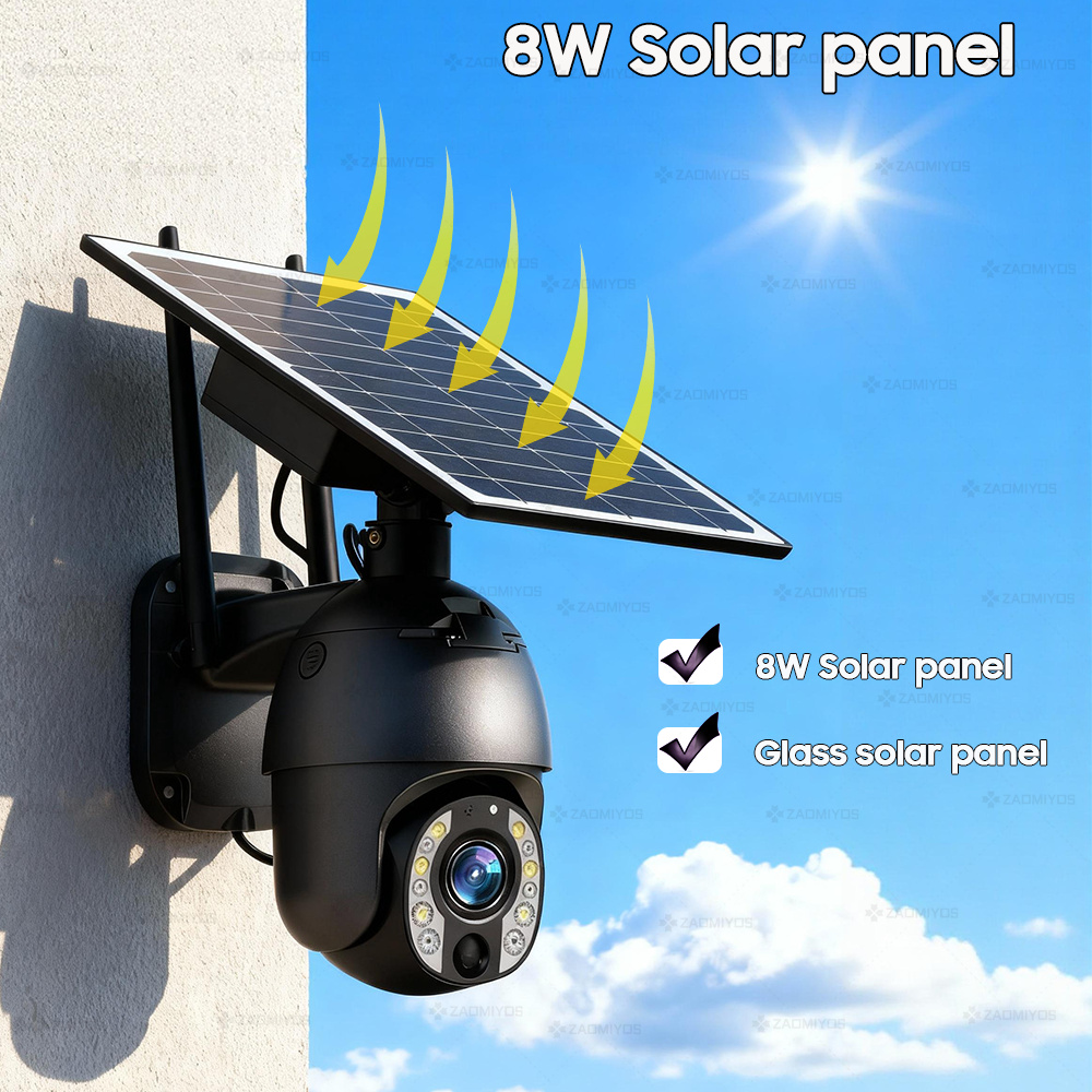 Câmera de Vigilância Solar Wif - Home Security Battery Replacement avaliação e preço