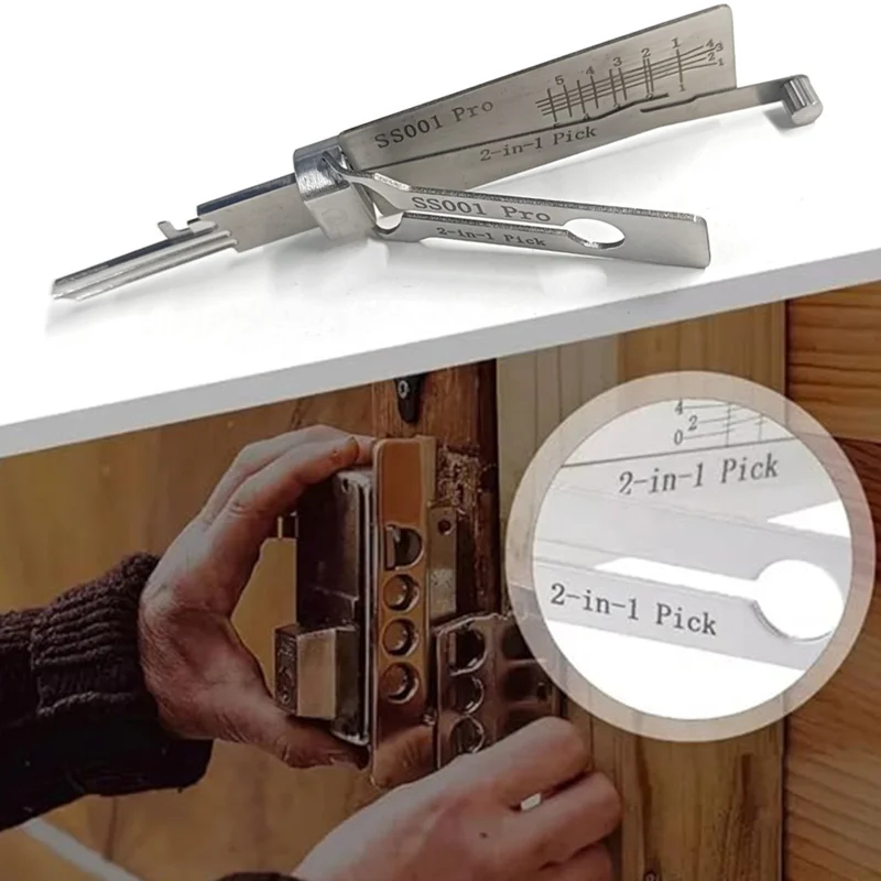 SS001 Pro Decodificador de Cha - Lock Picking Set avaliação e preço