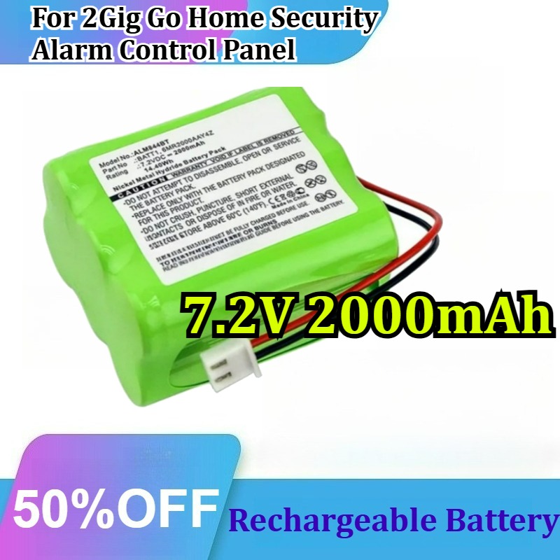 Bateria Recarregável Ni-MH 7.2 - Home Security Battery Replacement avaliação e preço