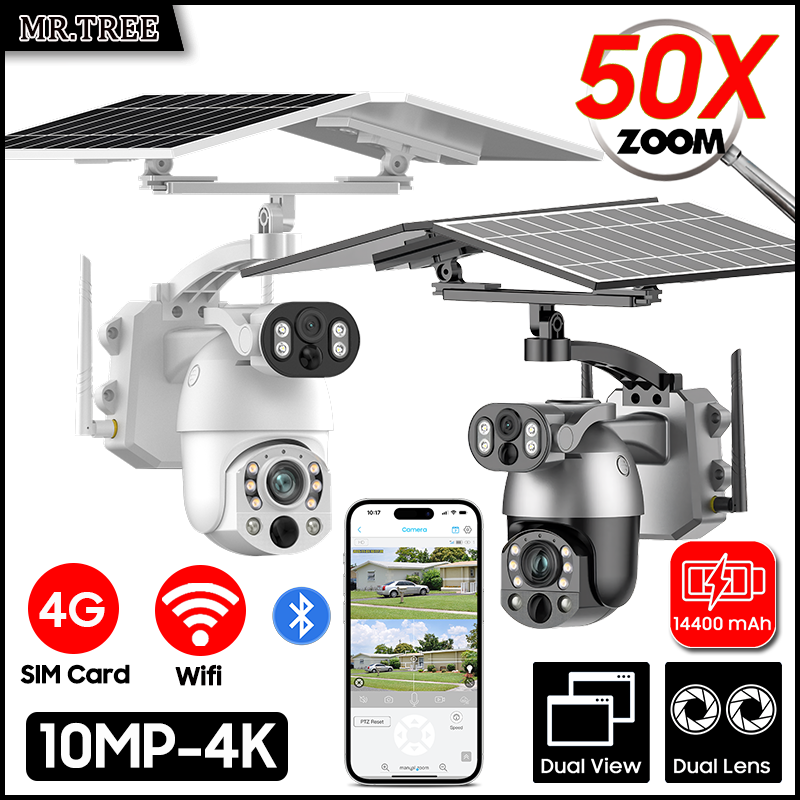 4k 50x zoom óptico lente dupla - Ip Camera Outdoor 4K avaliação e preço
