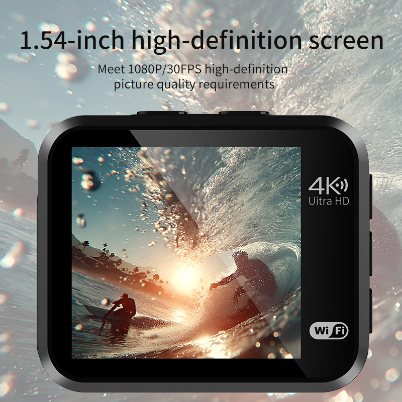 Mini câmera de ação 4K Ultra H - Ip Camera Outdoor 4K avaliação e preço