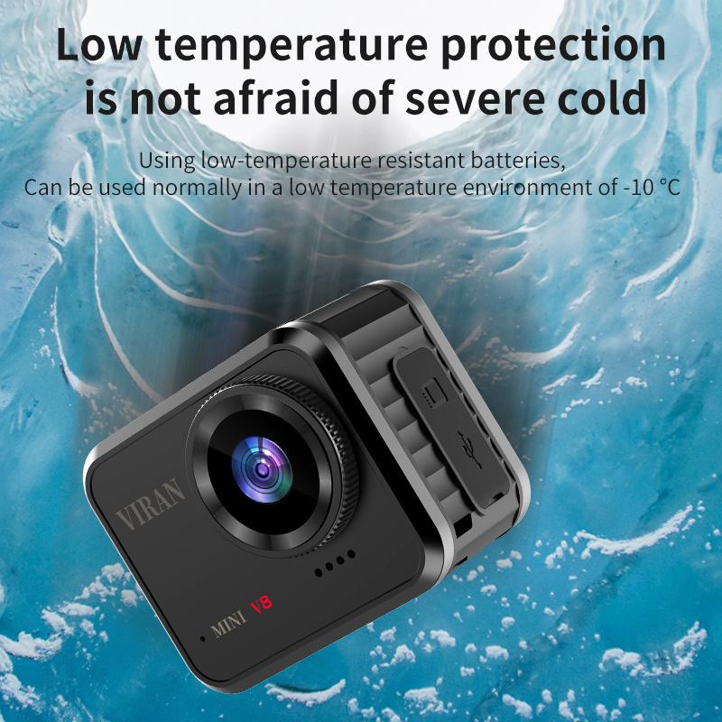 Mini câmera de ação 4K Ultra H - Ip Camera Outdoor 4K avaliação e preço