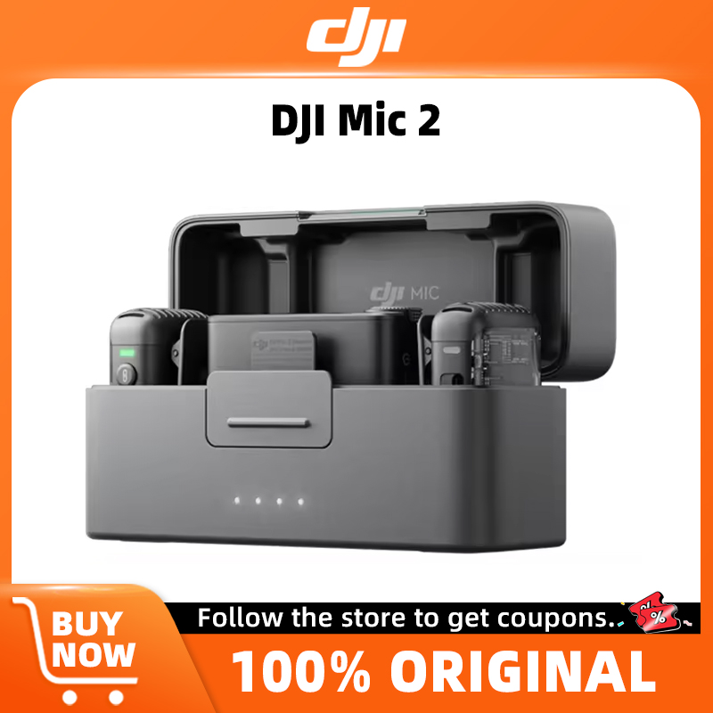 DJI Mic 2 (2 TX + 1 RX + Estoj - Home Security Wireless avaliação e preço