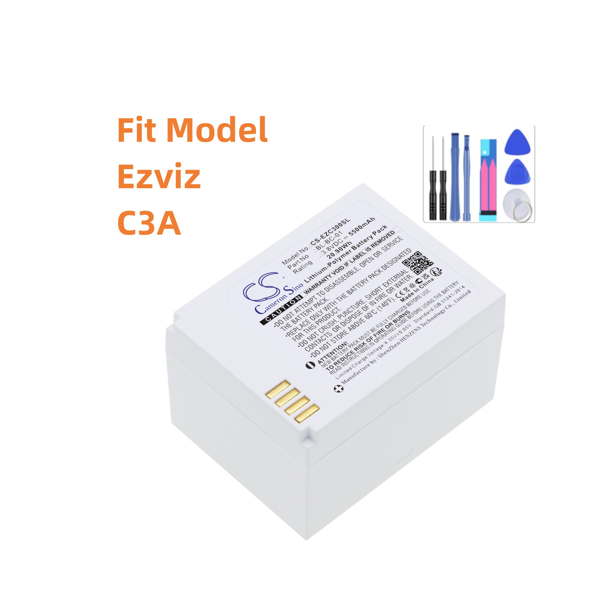 Bateria de substituição para E - Home Security Battery Replacement avaliação e preço
